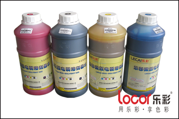 Weak solvent oily ink and water-based ink commonly used in piezoelectric printer