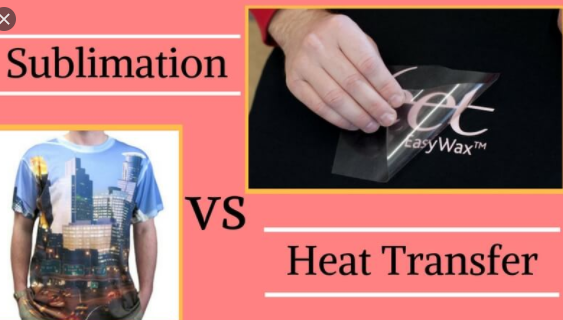 The difference between dye sublimation and heat transfer