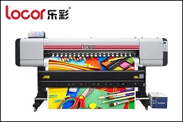 Locor D1830UV Roll to Roll UV Printer On Leather Wallpaper